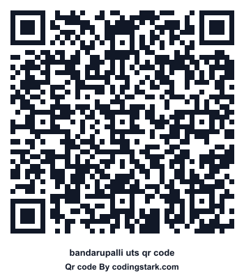 Bandarupalli UTS QR Code