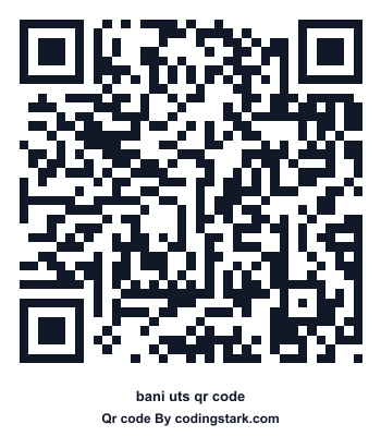 Bani UTS QR Code