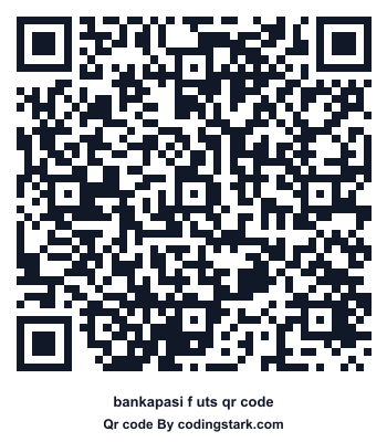 Bankapasi F UTS QR Code