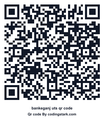 Bankeganj UTS QR Code