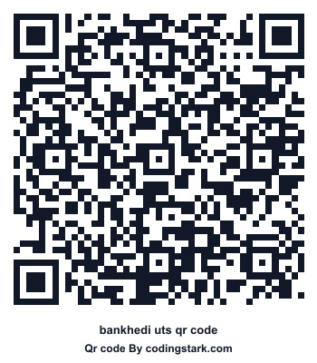 Bankhedi UTS QR Code