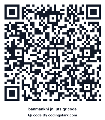 Banmankhi Jn. UTS QR Code