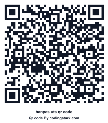 Banpas UTS QR Code