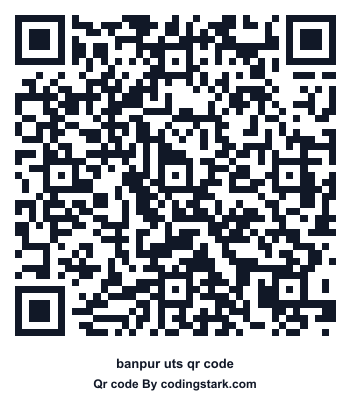 Banpur UTS QR Code