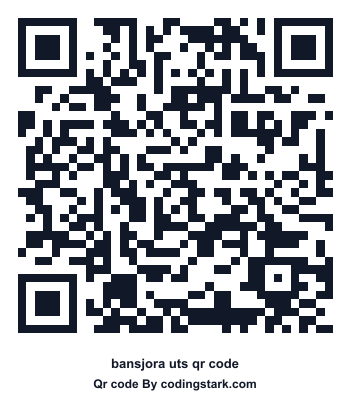 Bansjora UTS QR Code