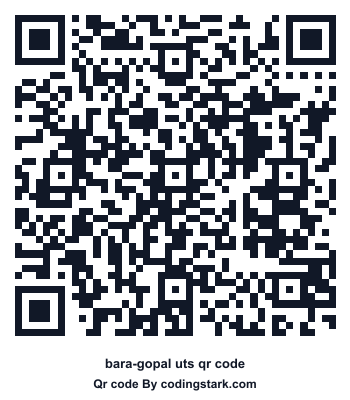 Bara-gopal UTS QR Code