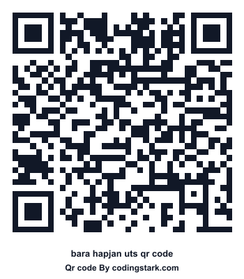 Bara Hapjan UTS QR Code