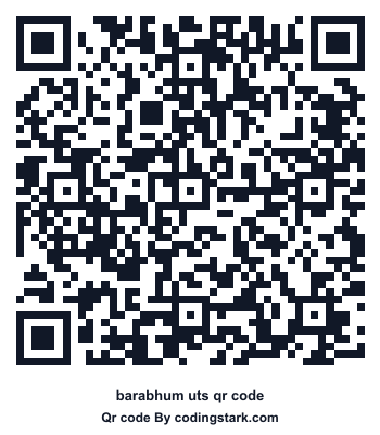 Barabhum UTS QR Code
