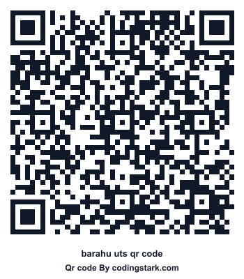 Barahu UTS QR Code