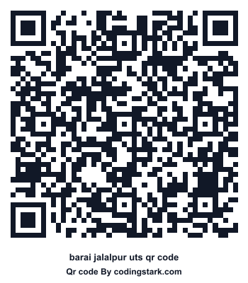 Barai Jalalpur UTS QR Code