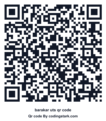 Barakar UTS QR Code