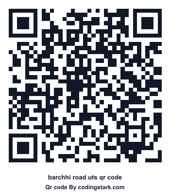 Barchhi Road UTS QR Code