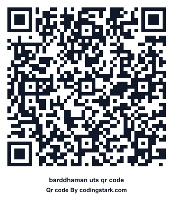 Barddhaman UTS QR Code