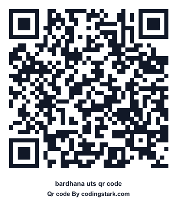 Bardhana UTS QR Code