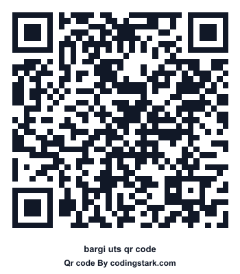 Bargi UTS QR Code