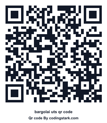 Bargolai UTS QR Code