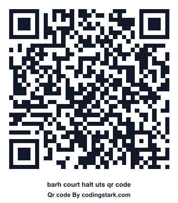 Barh Court Halt UTS QR Code