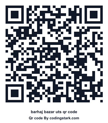 Barhaj Bazar UTS QR Code