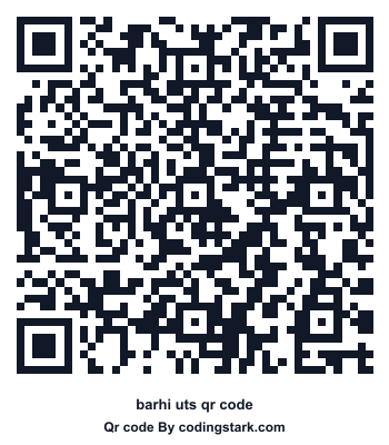 Barhi UTS QR Code