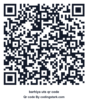 Barhiya UTS QR Code
