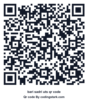Bari Sadri UTS QR Code