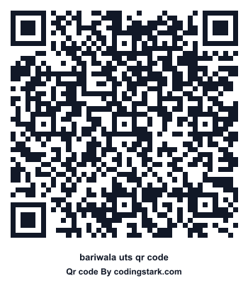 Bariwala UTS QR Code