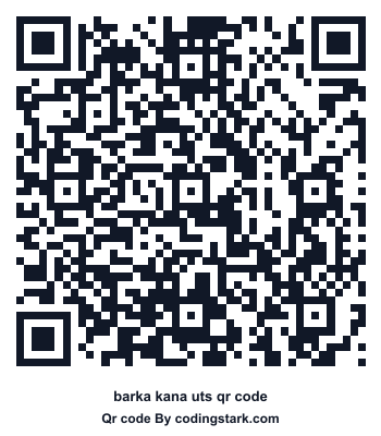 Barka Kana UTS QR Code