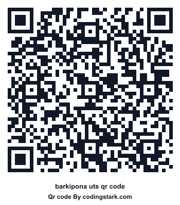 Barkipona UTS QR Code