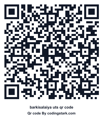 Barkisalaiya UTS QR Code