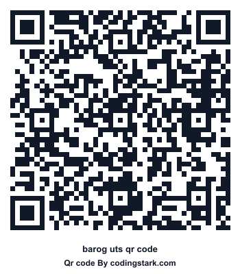 Barog UTS QR Code