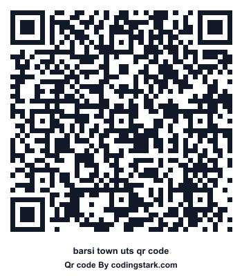 Barsi Town UTS QR Code