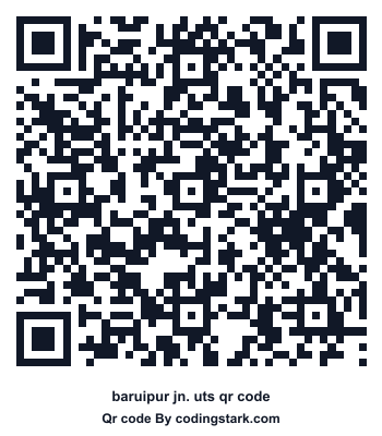 Baruipur Jn. UTS QR Code