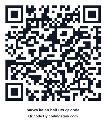 Barwa Kalan Halt UTS QR Code