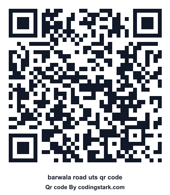 Barwala Road UTS QR Code