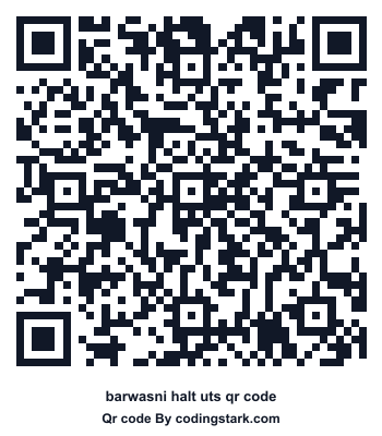 Barwasni Halt UTS QR Code