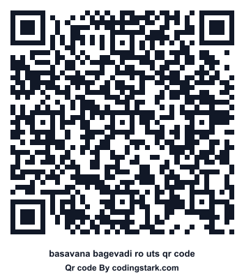 Basavana Bagevadi Ro UTS QR कोड