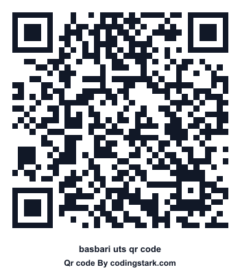 Basbari UTS QR Code
