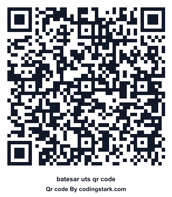 Batesar UTS QR Code