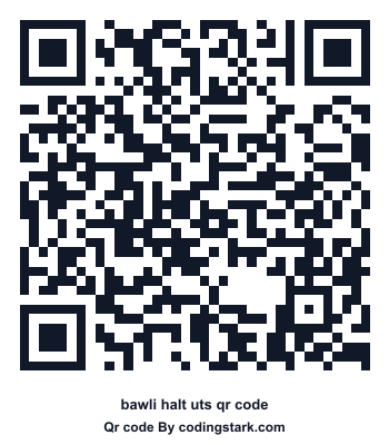 Bawli Halt UTS QR Code