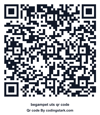 Begampet UTS QR Code