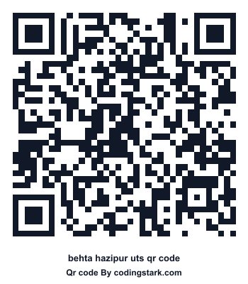 Behta Hazipur UTS QR Code