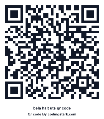 Bela Halt UTS QR Code
