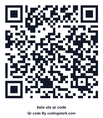 Bela UTS QR Code