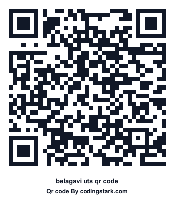 Belagavi UTS QR Code