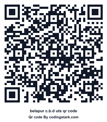 Belapur C.b.d UTS QR Code