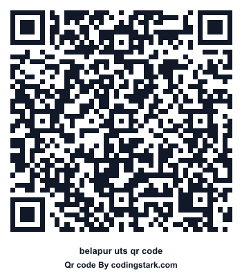 Belapur UTS QR Code