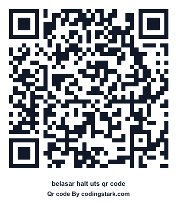 Belasar Halt UTS QR Code