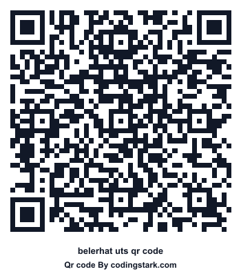 Belerhat UTS QR Code