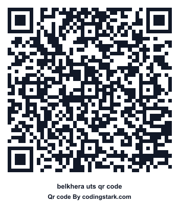 Belkhera UTS QR Code