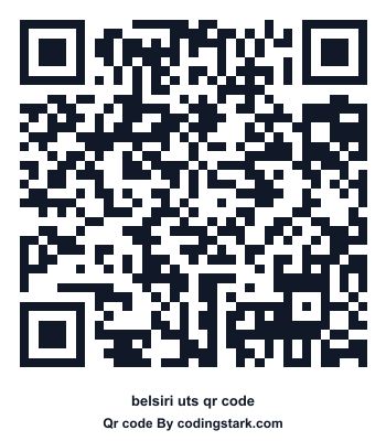 Belsiri UTS QR Code
